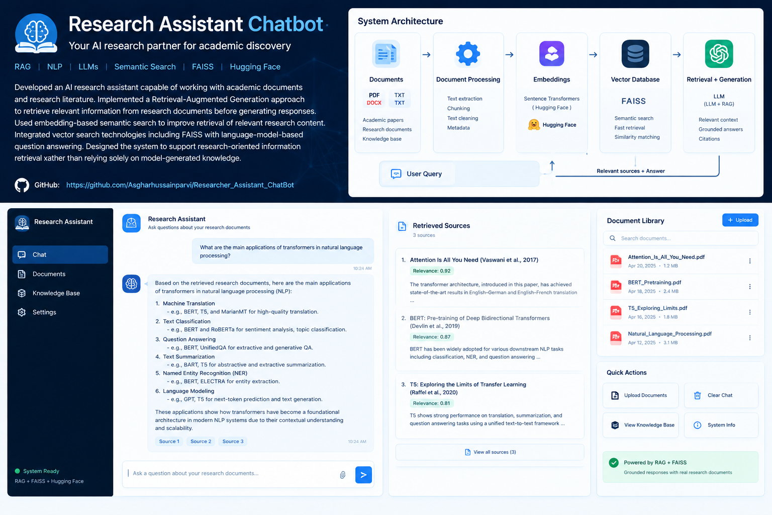 Research Assistant Chatbot